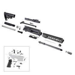 AR 300 Blackout 16" Rifle Kit with 10" M-Lok Custom USA Made Handguard